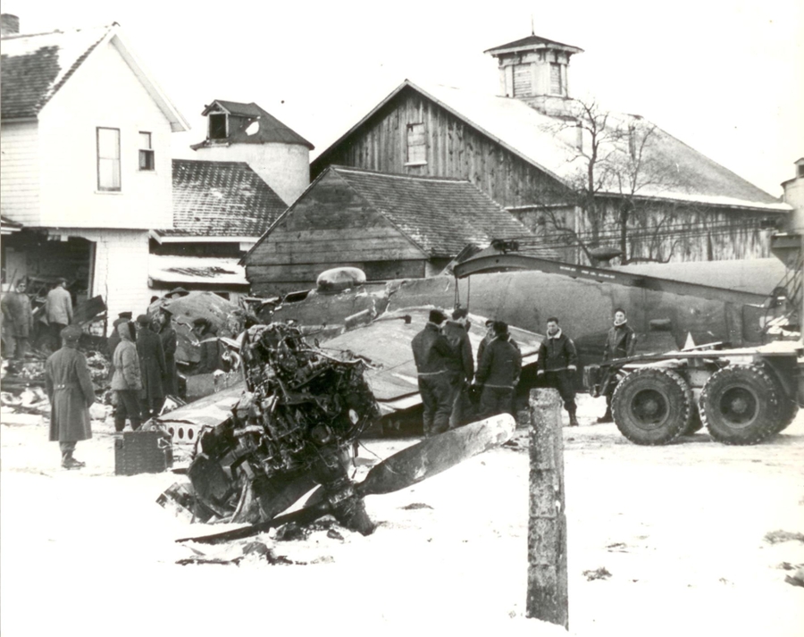 Plane Crash Dec 1944